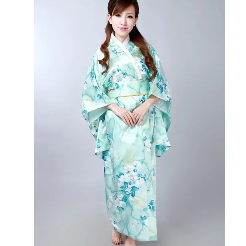 Fashion Light Blue Japanese Women's Silk Satin Kimono Yukata Evening Dress Flower One Size Free Shipping H0047
Fashion Light Blue Japanese Women's Silk Satin Kimono Yukata Evening Dress Flower One Size Free Shipping H0047