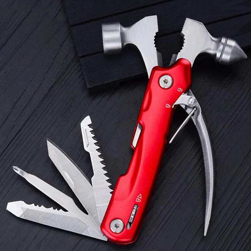 Multi-tool pliers outdoor camping fishing portable car multi-function emergency life-saving hammer stainless steel drop ship
Multi-tool pliers outdoor camping fishing portable car multi-function emergency life-saving hammer stainless steel drop ship