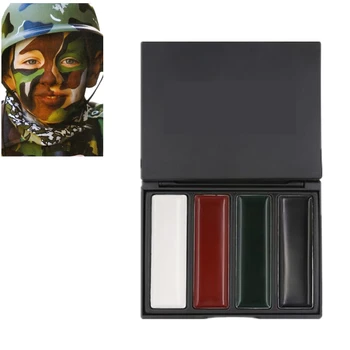 4 Colors Face Paint Halloween Makeup Non-toxic Water Paint Oil Christmas Party Fancy Dress Devil Fans Body Face Painting Primer
4 Colors Face Paint Halloween Makeup Non-toxic Water Paint Oil Christmas Party Fancy Dress Devil Fans Body Face Painting Primer