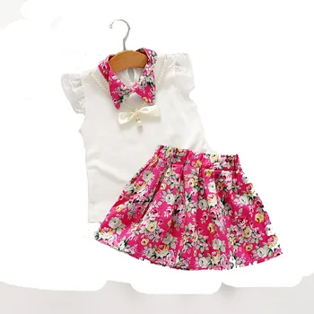 Hi Hi Baby Store 3pcs Baby Girls Toddlers Necklace+Top Flower Outfits Summer Clothes Sets
Hi Hi Baby Store 3pcs Baby Girls Toddlers Necklace+Top Flower Outfits Summer Clothes Sets