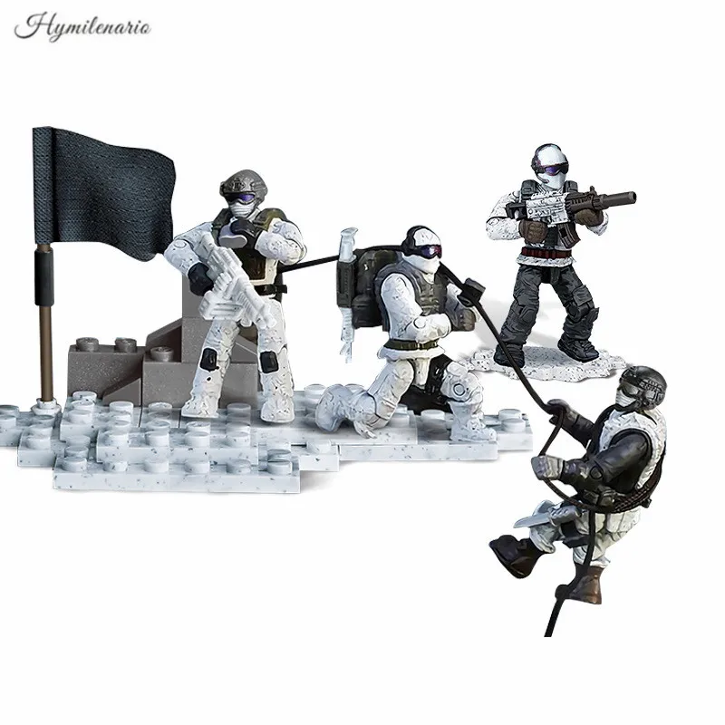 152Pcs Military Army World War Soldiers City SWAT Snow figures Weapon Building blocks DIY Bricks children toy for boy
152Pcs Military Army World War Soldiers City SWAT Snow figures Weapon Building blocks DIY Bricks children toy for boy