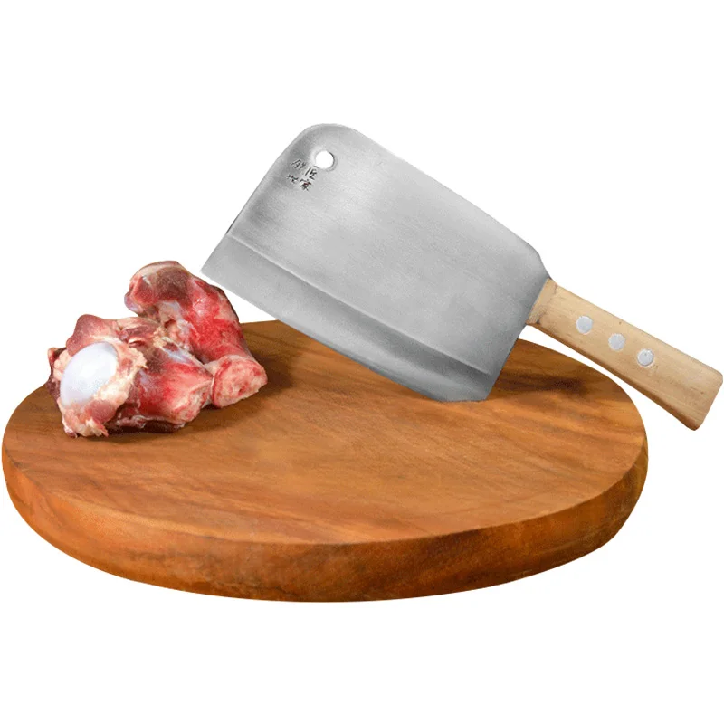 Blacksmith Handmade Stainless Steel Chopper Knife Kitchen Cutting Bone Meat Fish Knife Market Cut Sell Meat Tool Slaughter Knife
Blacksmith Handmade Stainless Steel Chopper Knife Kitchen Cutting Bone Meat Fish Knife Market Cut Sell Meat Tool Slaughter Knife