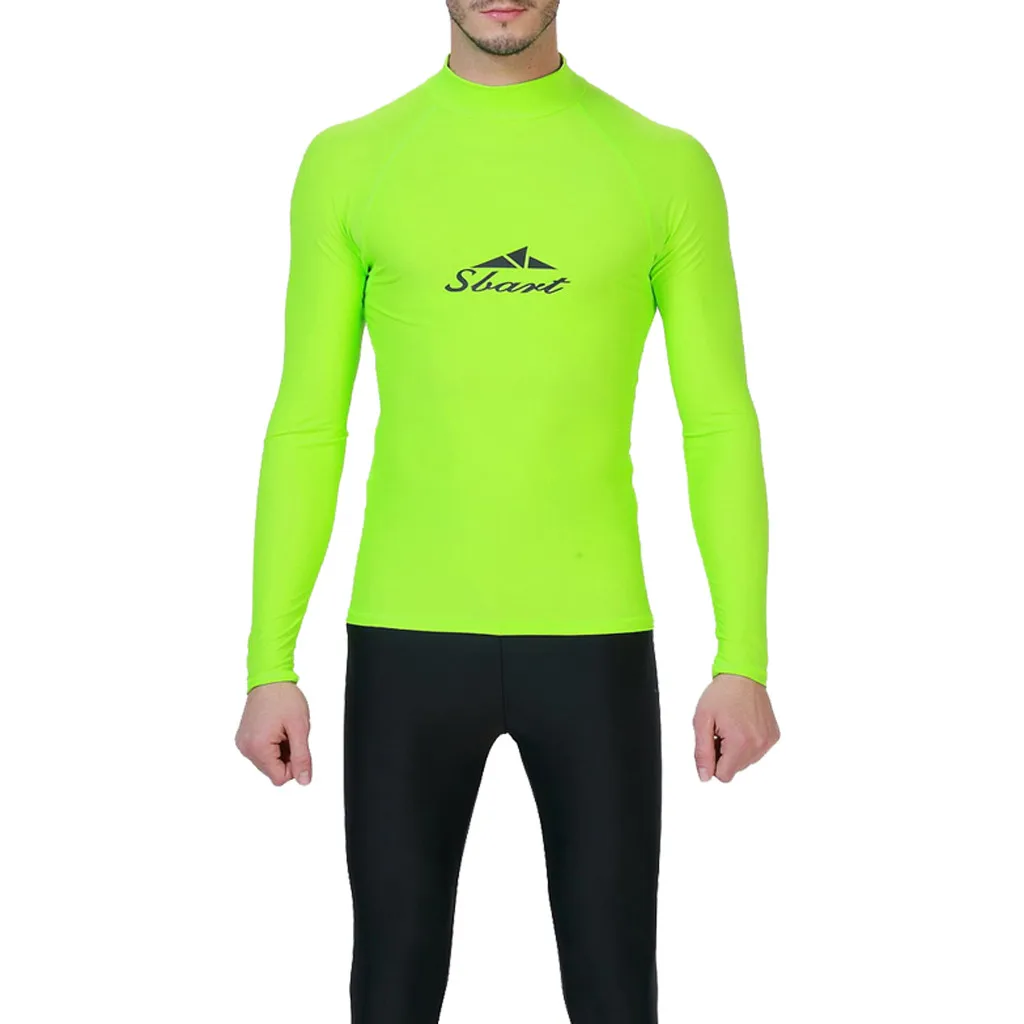 CHAMSGEND Men's Long Sleeve Swimming Surf Diving T-Shirt Swimwear Beachwear Beach Vacation Beachwear Surfing Swimwear
CHAMSGEND Men's Long Sleeve Swimming Surf Diving T-Shirt Swimwear Beachwear Beach Vacation Beachwear Surfing Swimwear