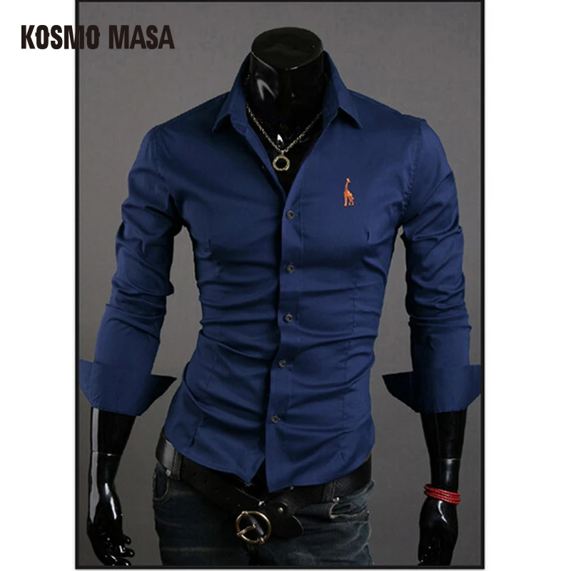 KOSMO MASA 2017 Hot New Arrival Men Turn-Down Collar Jersey Casual Plaid Shirt Long Sleeve Shirts MB0017
KOSMO MASA 2017 Hot New Arrival Men Turn-Down Collar Jersey Casual Plaid Shirt Long Sleeve Shirts MB0017