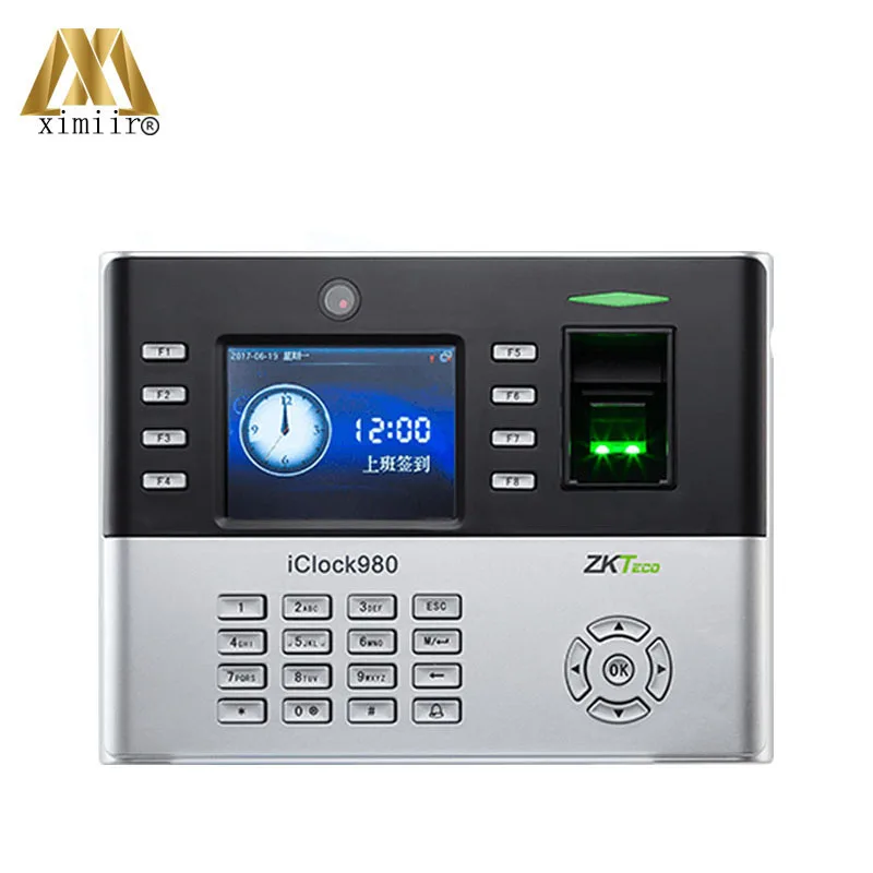 New Arrival iClock980 Biometric Fingerprint Time Attendance System And Access Control With Camera ZK Recorder | Безопасность и
