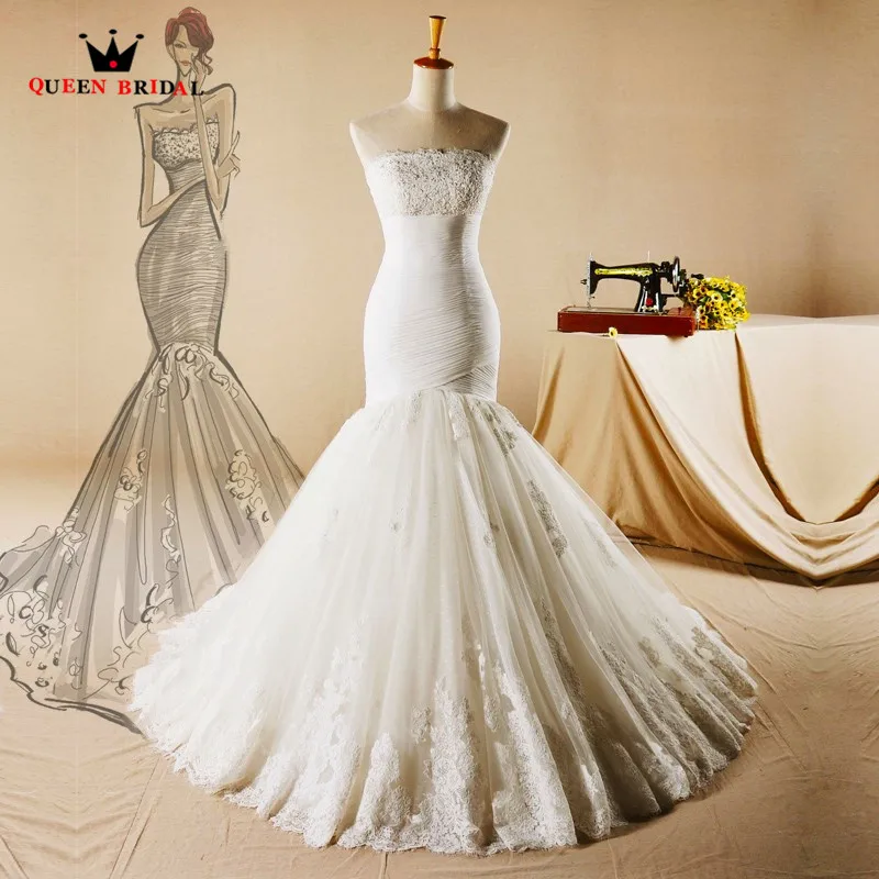 Vintage Wedding Dresses Mermaid Strapless Lace Beading Sexy Long Elegant Bridal Wedding Gowns 2023 New Design Custom Made YH06
Vintage Wedding Dresses Mermaid Strapless Lace Beading Sexy Long Elegant Bridal Wedding Gowns 2023 New Design Custom Made YH06