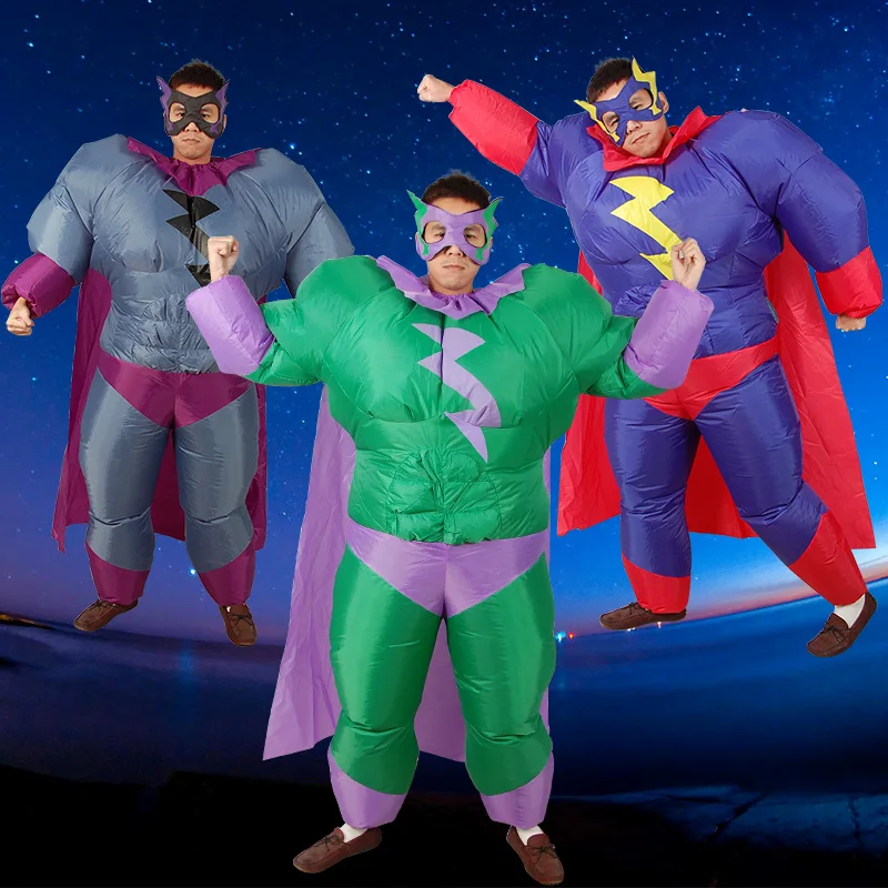 Inflatable Monster Costume flash Mascot Cosplay Costume for Adult flash Captain America mounts Halloween Purim Party Costumes
Inflatable Monster Costume flash Mascot Cosplay Costume for Adult flash Captain America mounts Halloween Purim Party Costumes