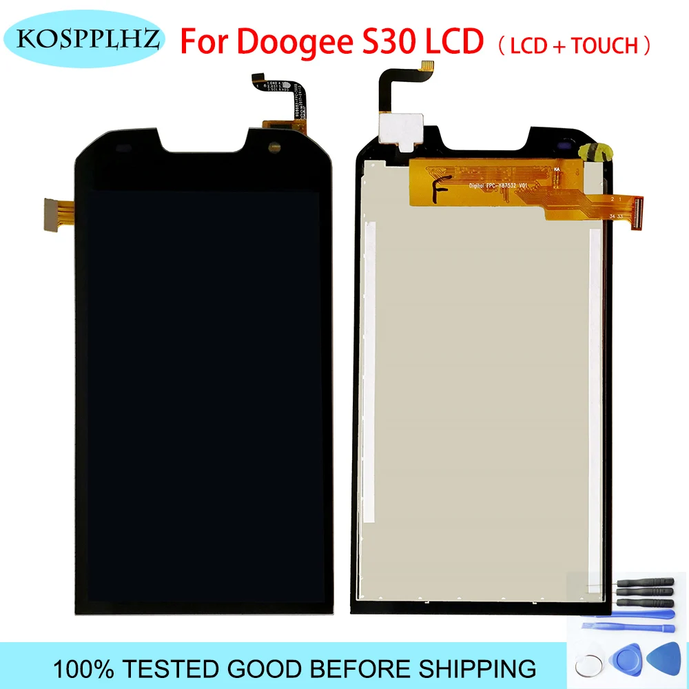 100% tested 5.0 KOSPPLHZ LCD For Doogee S30 LCD Display And Touch Screen Repair Parts with Tools
100% tested 5.0 KOSPPLHZ LCD For Doogee S30 LCD Display And Touch Screen Repair Parts with Tools