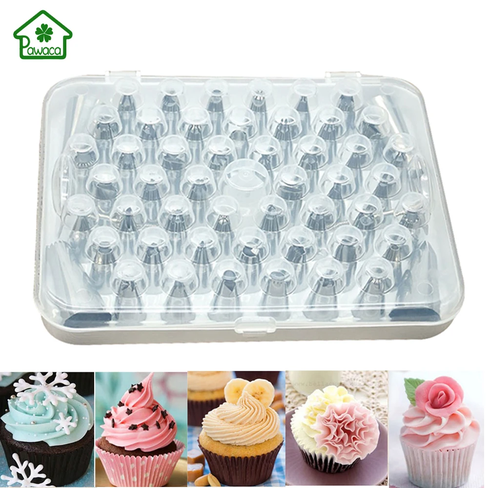 55pc/set Stainless Steel Cake Decoration Nozzles Icing Piping Nozzles Pastry Fondant Decor Tool Party Birthday Wedding Supplier
55pc/set Stainless Steel Cake Decoration Nozzles Icing Piping Nozzles Pastry Fondant Decor Tool Party Birthday Wedding Supplier