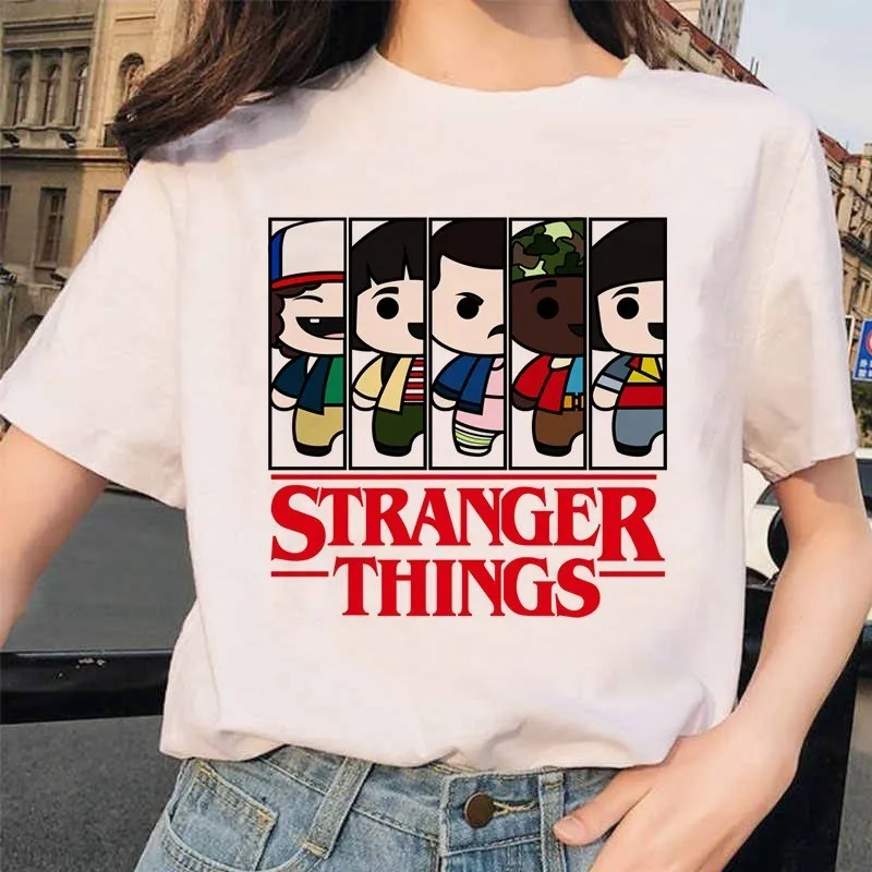 Stranger Things 3 women Eleven Upside Down friend female femme tee shirts t shirt funny tshirt Printed t-shirt grunge Harajuku
Stranger Things 3 women Eleven Upside Down friend female femme tee shirts t shirt funny tshirt Printed t-shirt grunge Harajuku