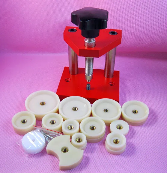 Wholesale 1set Watch repair tools Watch Repair Tool case opener watch crystal machine tools with 12 accessories 103-219
Wholesale 1set Watch repair tools Watch Repair Tool case opener watch crystal machine tools with 12 accessories 103-219