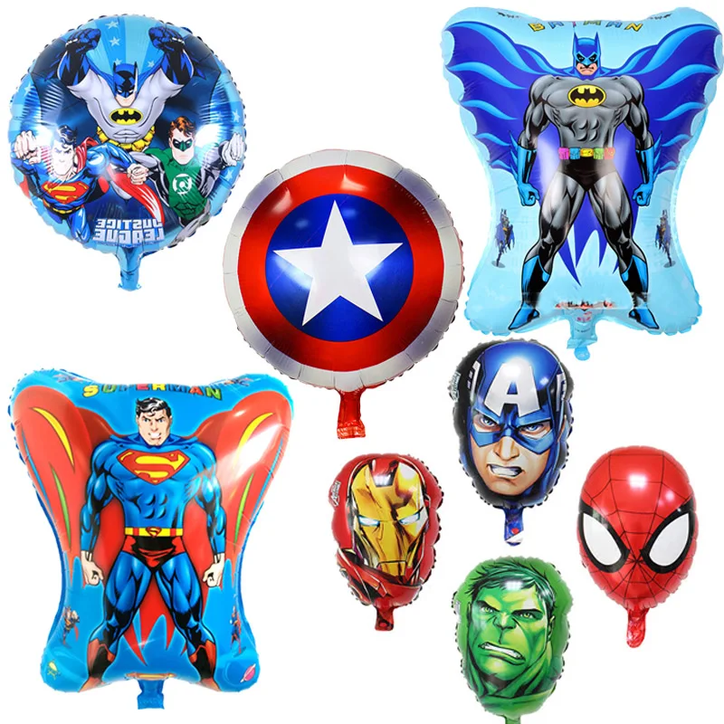 14 style Super Hero Balloons Avengers Spiderman Batman Foil Balloon Children Birthday Party Supplies Baby Superman Toys Decorn
14 style Super Hero Balloons Avengers Spiderman Batman Foil Balloon Children Birthday Party Supplies Baby Superman Toys Decorn