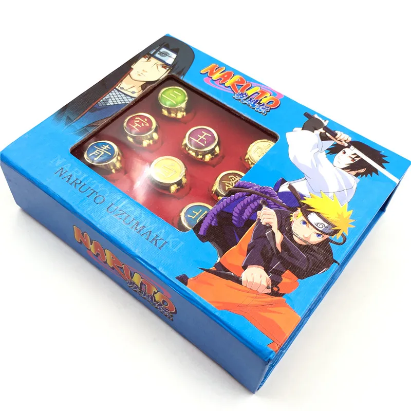 Free Shipping Animation Jewelry Naruto Rings Akatsuki Member's Cosplay Rings 10pcs/lot Box Package
Free Shipping Animation Jewelry Naruto Rings Akatsuki Member's Cosplay Rings 10pcs/lot Box Package