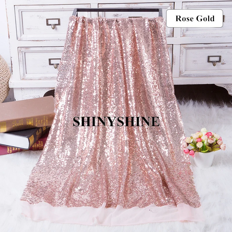 3mm Paillette Sequin Fabric Rose Gold Glitter Fabric Stage Cloth Sparkly Sequin Fabric For Clothes Wedding Party Decoration
3mm Paillette Sequin Fabric Rose Gold Glitter Fabric Stage Cloth Sparkly Sequin Fabric For Clothes Wedding Party Decoration