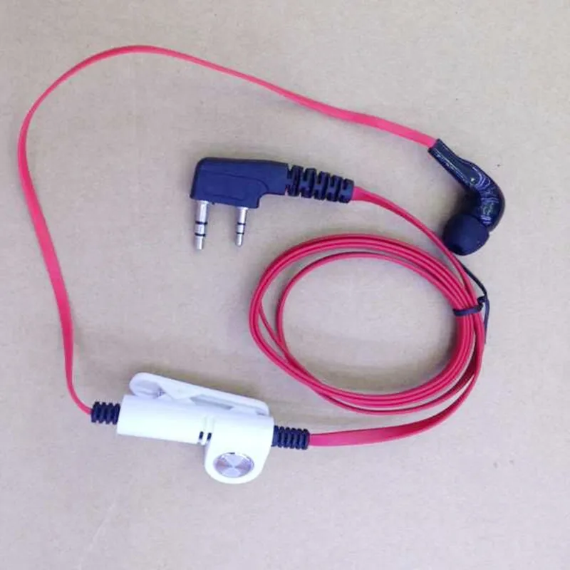 Fashion Red Color in ear headset earphone 2pins K plug for baofeng kenwood puxing tonfa baofneg tyt weierwei etc
Fashion Red Color in ear headset earphone 2pins K plug for baofeng kenwood puxing tonfa baofneg tyt weierwei etc
