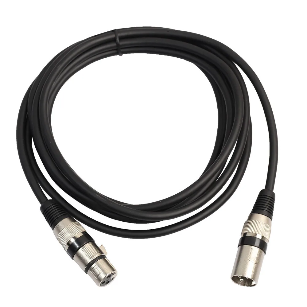 XLR Cable Male to Female M/F Audio Cable For Microphone Mixer TPE Material+OFC Copper 1.8m Microphone Audio Connector 6.6A
XLR Cable Male to Female M/F Audio Cable For Microphone Mixer TPE Material+OFC Copper 1.8m Microphone Audio Connector 6.6A
