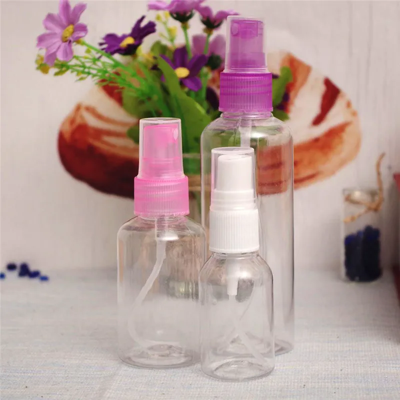 1 Pcs 30/50/100ml Portable Perfume Atomizer Transparent Plastic Empty Spray Refillable Bottle Beauty Makeup Cosmetic Containers
1 Pcs 30/50/100ml Portable Perfume Atomizer Transparent Plastic Empty Spray Refillable Bottle Beauty Makeup Cosmetic Containers