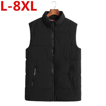 2018 Plus size 8XL 7XL 6XL Men's Sleeveless Vest Homme Winter Casual Coats Male Cotton-Padded Thickening Vest Men Waistcoat
2018 Plus size 8XL 7XL 6XL Men's Sleeveless Vest Homme Winter Casual Coats Male Cotton-Padded Thickening Vest Men Waistcoat