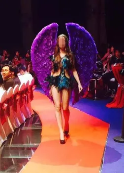 Purple feather angel wings props catwalk show props festival Angel Feather wings Window props underwear catwalk
Purple feather angel wings props catwalk show props festival Angel Feather wings Window props underwear catwalk