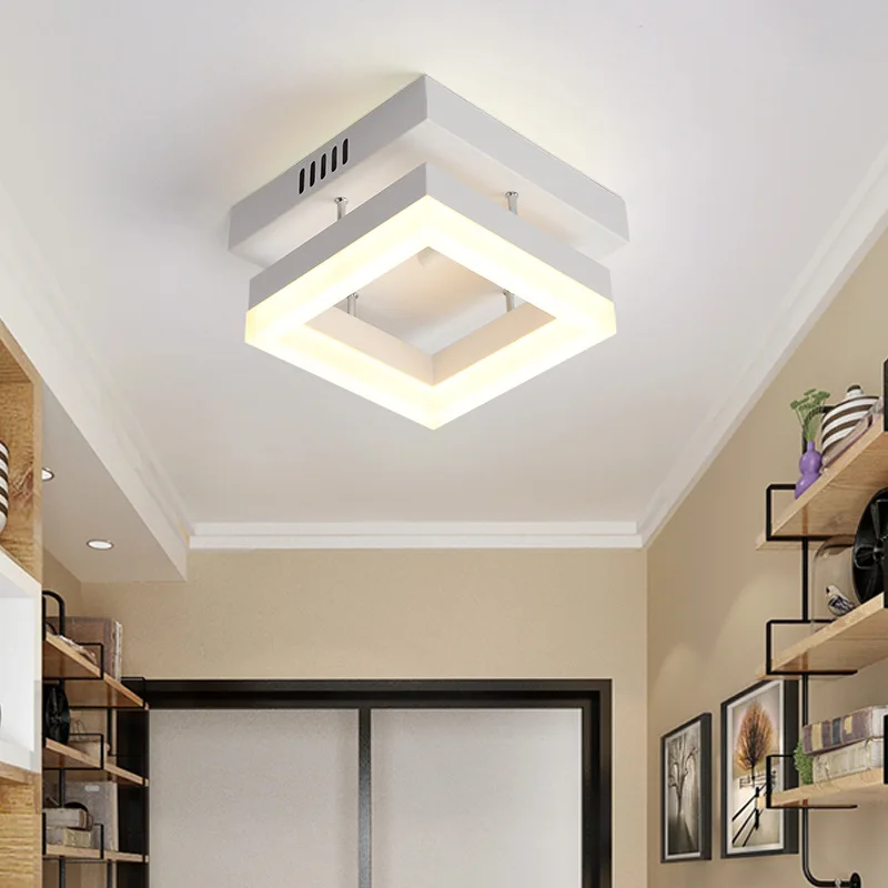 Small Square Ceiling Lamp Round Modern Acrylic Ceiling Light Surface Mounted White for Bathroom Corridor Bedroom Pathway
Small Square Ceiling Lamp Round Modern Acrylic Ceiling Light Surface Mounted White for Bathroom Corridor Bedroom Pathway