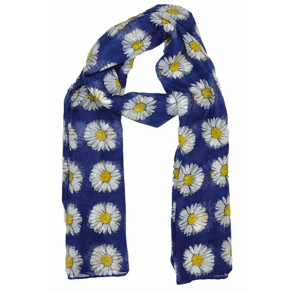 2017 Hot Women's Large Long Voile Scarves Daisy Flower Print Autumn Winter Scarf Wraps Shawl Soft Stole Scarves190*80cm Bufandas
2017 Hot Women's Large Long Voile Scarves Daisy Flower Print Autumn Winter Scarf Wraps Shawl Soft Stole Scarves190*80cm Bufandas