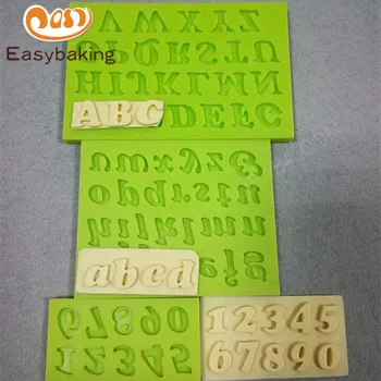 Set of 3 Capital Letters Lowercases and Arabic Numbers Fondant Cake Decoration Silicone Mold for the Kitchen Baking Sugarcraft
Set of 3 Capital Letters Lowercases and Arabic Numbers Fondant Cake Decoration Silicone Mold for the Kitchen Baking Sugarcraft