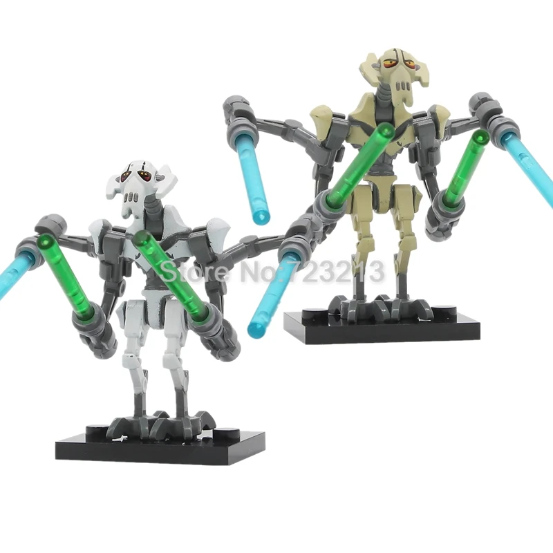 Space Wars General Grievo Single Sale Figure Building Blocks The Force Awakens Set Models Educational Toys for Children
Space Wars General Grievo Single Sale Figure Building Blocks The Force Awakens Set Models Educational Toys for Children