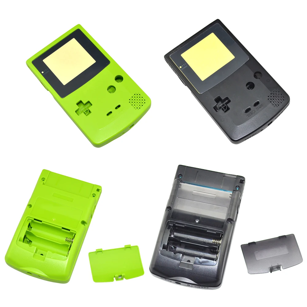 For Game Boy for Color Black Green Replacement Housing Shell For GBC Housing Case Pack
For Game Boy for Color Black Green Replacement Housing Shell For GBC Housing Case Pack