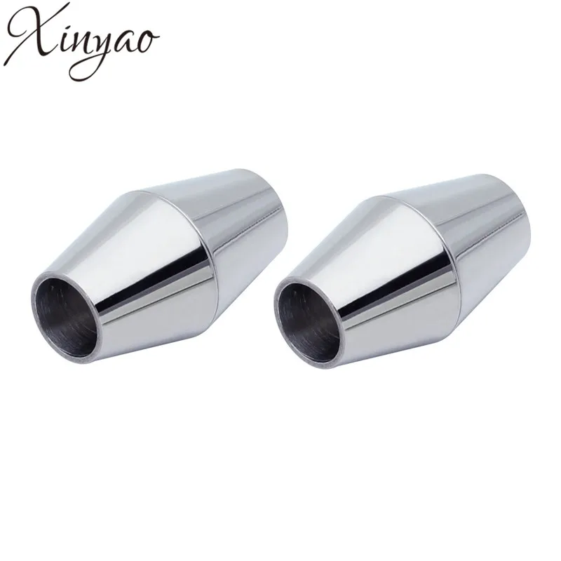 2pcs/lot Hole Size 5mm Stainless Steel Magnetic Clasps Fitting Round Leather Cord Necklace Connectors for Jewelry Making F5266
2pcs/lot Hole Size 5mm Stainless Steel Magnetic Clasps Fitting Round Leather Cord Necklace Connectors for Jewelry Making F5266