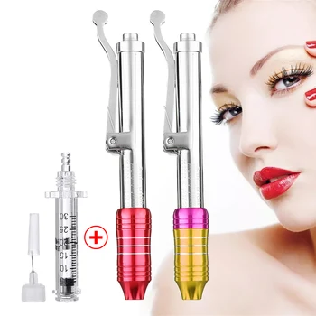 2 color 0.3ML Hyaluronic Pen Sterile Atomizer Hyaluron acid gun Water Syringe Anti Wrinkle Lip Lifting Injection Gun Skin Care
2 color 0.3ML Hyaluronic Pen Sterile Atomizer Hyaluron acid gun Water Syringe Anti Wrinkle Lip Lifting Injection Gun Skin Care