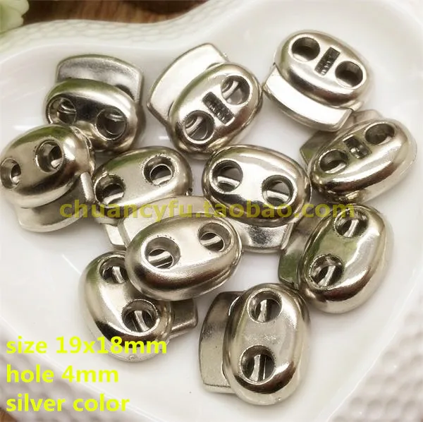 Free Shipping 30 pcs/lot Silver color ABS 2 holes cord lock spring string stopper cord stopper garment bag wallet accessory
Free Shipping 30 pcs/lot Silver color ABS 2 holes cord lock spring string stopper cord stopper garment bag wallet accessory