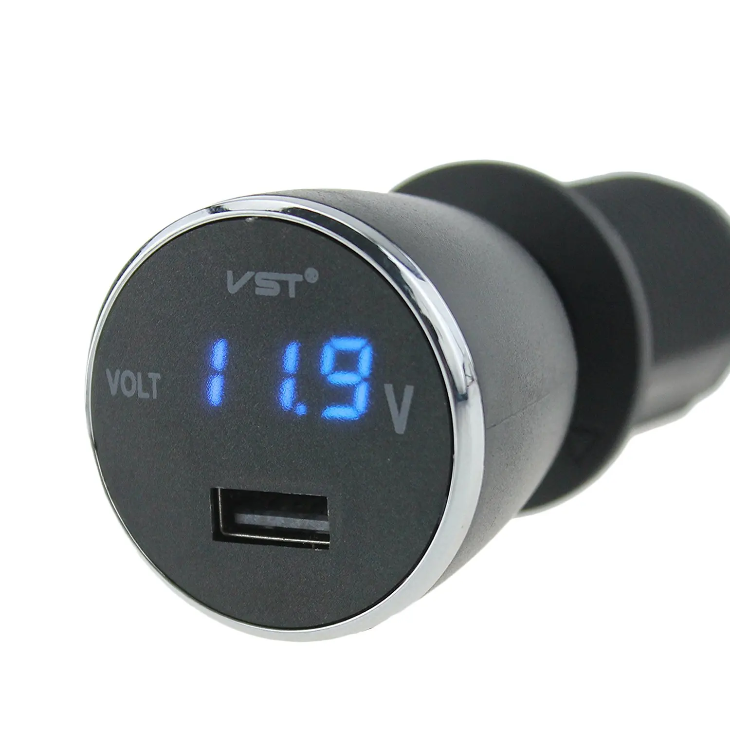 Car Charger с вольтметром