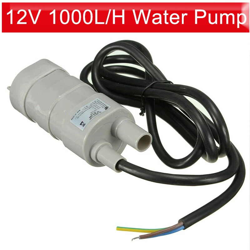 Water Pump 12V Camper Mini Submersible Pump High Flow 1000L/H Water Pump For Garden Fish Pond Fountain Aquarium Boat 
Water Pump 12V Camper Mini Submersible Pump High Flow 1000L/H Water Pump For Garden Fish Pond Fountain Aquarium Boat