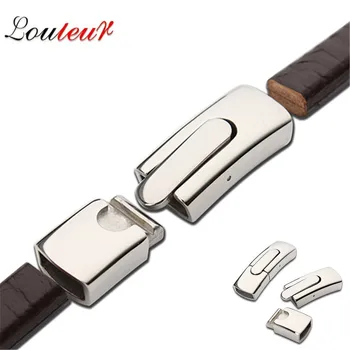 LOULEUR 1pcs Stainless Steel Magnetic Clasps Fit 5*11mm Hole Leather Cord Bracelet End Caps Bracelets Connector Findings Jewelry
LOULEUR 1pcs Stainless Steel Magnetic Clasps Fit 5*11mm Hole Leather Cord Bracelet End Caps Bracelets Connector Findings Jewelry