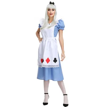 Alice In Wonderland Costume Cosplay For Women Maid Dress Hallloween Costume For Women Carnival Performance Party Dress
Alice In Wonderland Costume Cosplay For Women Maid Dress Hallloween Costume For Women Carnival Performance Party Dress