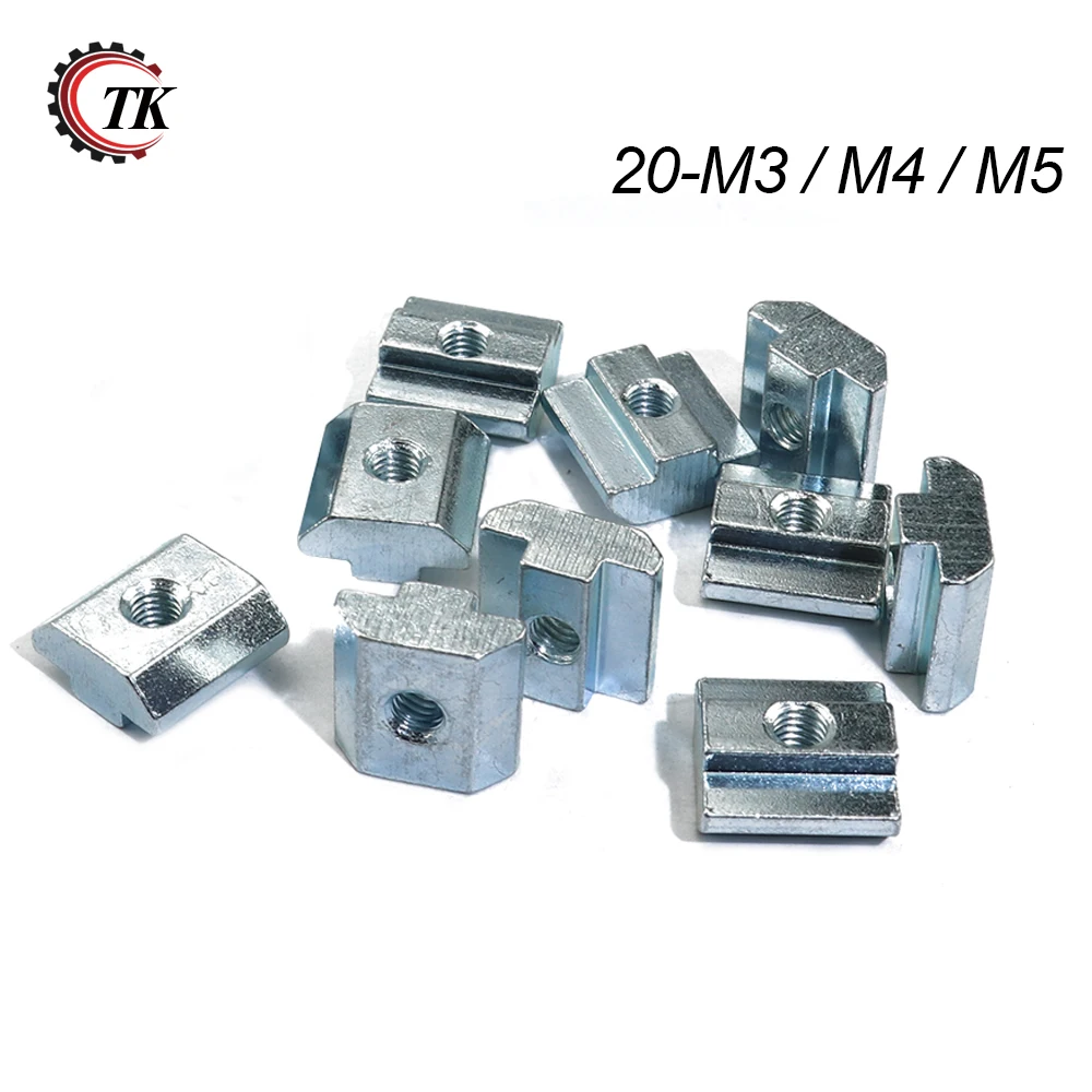 1000pcs 500pcs Zinc Plate Coated M3 M4 M5 Slot T Block T Sliding Nut for 2020 Profile Slot T Nut Aluminum Extrusions
1000pcs 500pcs Zinc Plate Coated M3 M4 M5 Slot T Block T Sliding Nut for 2020 Profile Slot T Nut Aluminum Extrusions
