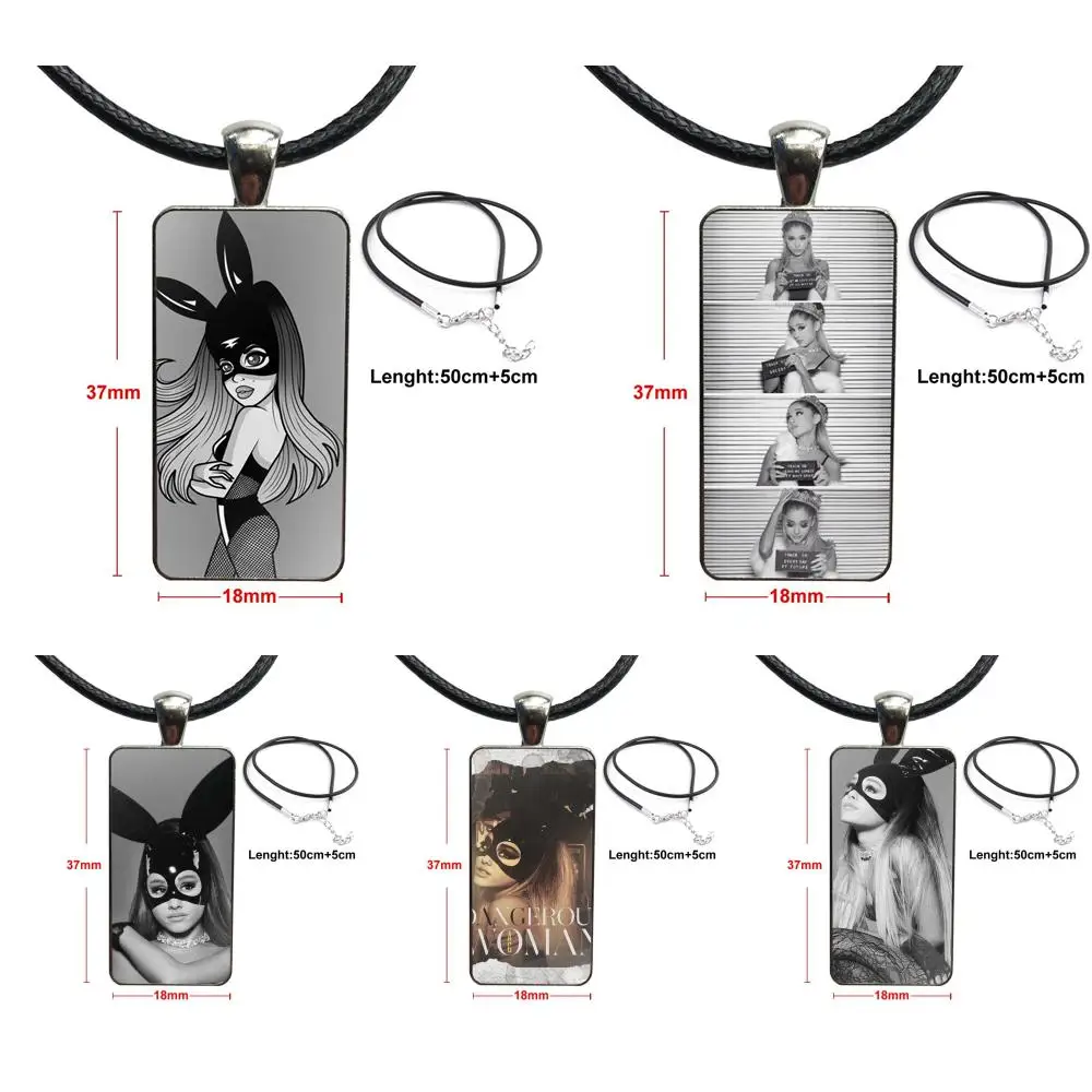 Ariana Grande Dangerous Woman For Unisex Gift Glass Cabochon Pendant Necklace Rectangle Fashion Necklace
Ariana Grande Dangerous Woman For Unisex Gift Glass Cabochon Pendant Necklace Rectangle Fashion Necklace