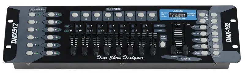 Stage Light 192 DMX Controller Stage Lighting DJ equipment DMX Console for LED Par Moving Head Spotlights DJ Controller 384
Stage Light 192 DMX Controller Stage Lighting DJ equipment DMX Console for LED Par Moving Head Spotlights DJ Controller 384