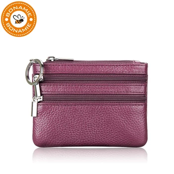 BONAMIE Multicolor Fashion Genuine Leather Women Lady Wallet Clutch Short Small Coin Purse Brand Soft Solid 3 Zip Square Bag
BONAMIE Multicolor Fashion Genuine Leather Women Lady Wallet Clutch Short Small Coin Purse Brand Soft Solid 3 Zip Square Bag