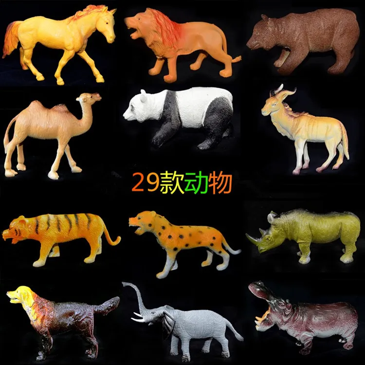 Children's toy simulation static plastic animal model ornaments 29 optional horse elephant rhinoceros wolf
Children's toy simulation static plastic animal model ornaments 29 optional horse elephant rhinoceros wolf