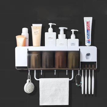 Toothbrush Holder Toothpaste Squeezer Dispenser Bathroom Accessories Toilet 5pcs Storage Box Case Household Dropshipping
Toothbrush Holder Toothpaste Squeezer Dispenser Bathroom Accessories Toilet 5pcs Storage Box Case Household Dropshipping