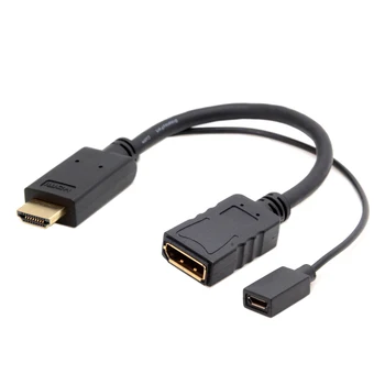 CY HDMI Source to Female DisplayPort DP Sink 4K 2K Video Cable for PC Laptop Monitor 20cm
CY HDMI Source to Female DisplayPort DP Sink 4K 2K Video Cable for PC Laptop Monitor 20cm