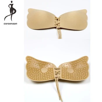 Push Up Self Adhesive Magic Bra Seamless Backless Strapless Stick On Silicone Bow Pasties Invisible Breathable Bra 9002#
Push Up Self Adhesive Magic Bra Seamless Backless Strapless Stick On Silicone Bow Pasties Invisible Breathable Bra 9002#