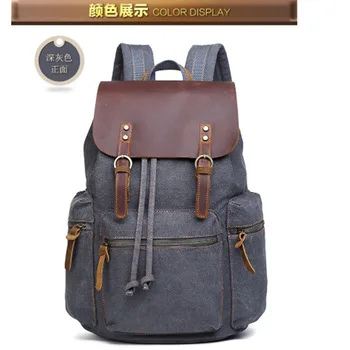 Unisex Travel Backpack College School Bags Backpack for Teenagers Boys Girls High Quality Laptop Bags for students Khaki/black 
Unisex Travel Backpack College School Bags Backpack for Teenagers Boys Girls High Quality Laptop Bags for students Khaki/black