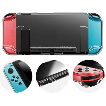 Hard PC Protection Cover For Nintend Switch NS NX Case Transparent Crystal Shell Console Controller Accessories With Stand Cases
Hard PC Protection Cover For Nintend Switch NS NX Case Transparent Crystal Shell Console Controller Accessories With Stand Cases