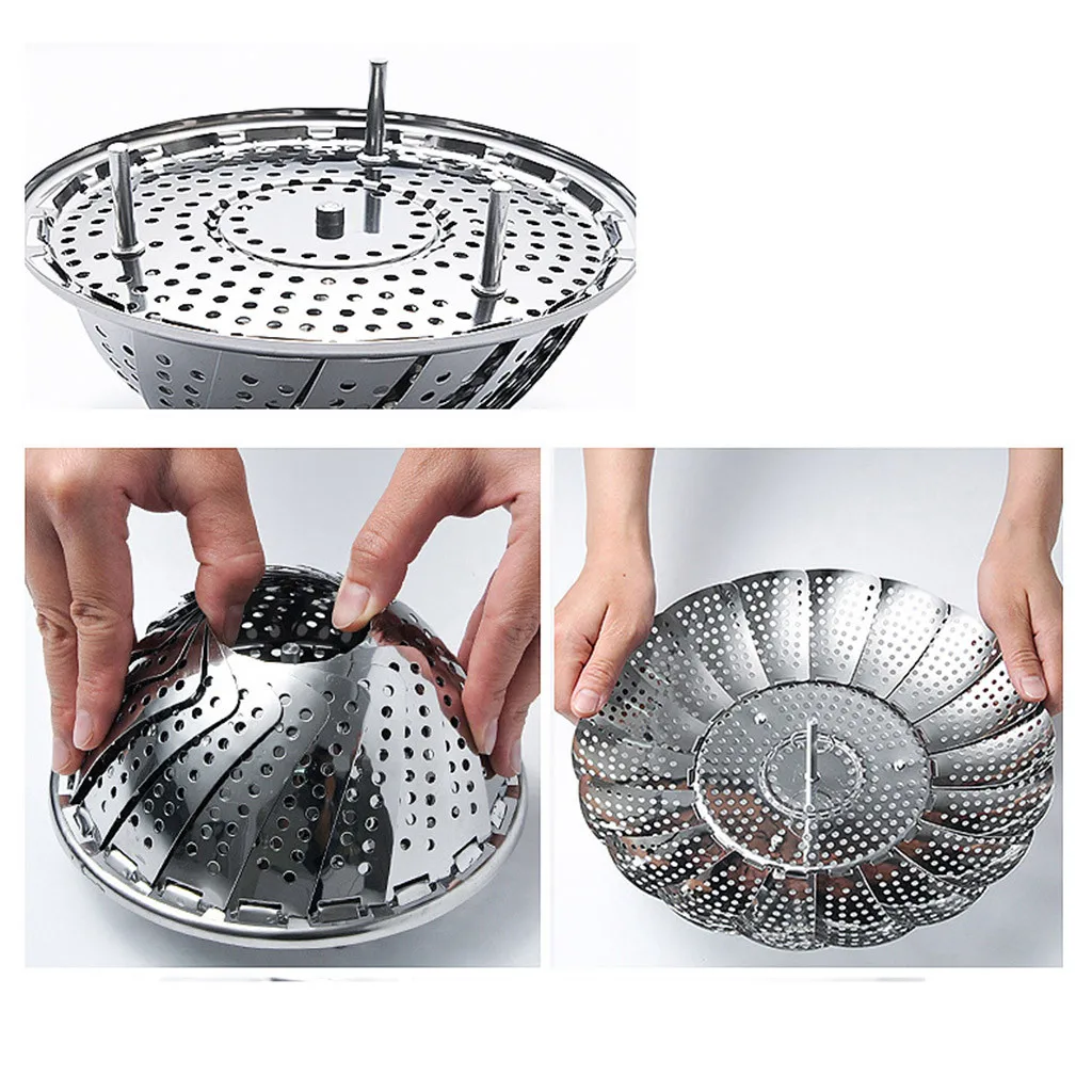 Stainless Steel Steamer With Extendable Handle Tableware Kitchen Accessories 2019 New Steamer Dropshipping Kitchen Supplies
Stainless Steel Steamer With Extendable Handle Tableware Kitchen Accessories 2019 New Steamer Dropshipping Kitchen Supplies