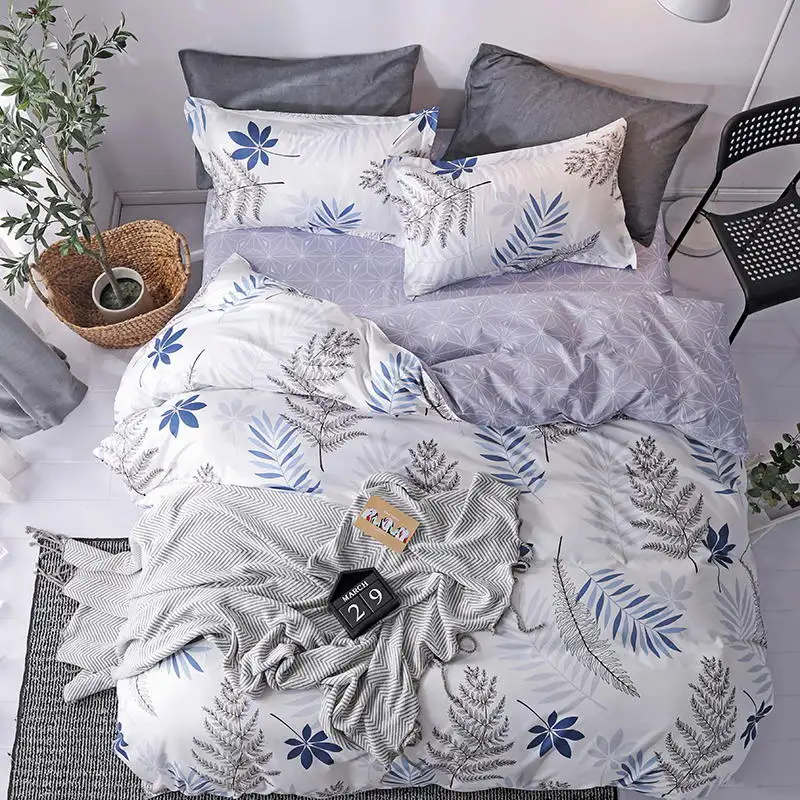 Fascinating flowers bedding sets duvet cover + flat sheet + pillowcase Twin/full/queen/king Size without quilt
Fascinating flowers bedding sets duvet cover + flat sheet + pillowcase Twin/full/queen/king Size without quilt