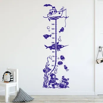 Height Growth Chart Sea Fish Boat Wall Sticker Nursery Kids Room Height Measure Ruler Growth Chart Wall Decal Vinyl Home Art
Height Growth Chart Sea Fish Boat Wall Sticker Nursery Kids Room Height Measure Ruler Growth Chart Wall Decal Vinyl Home Art