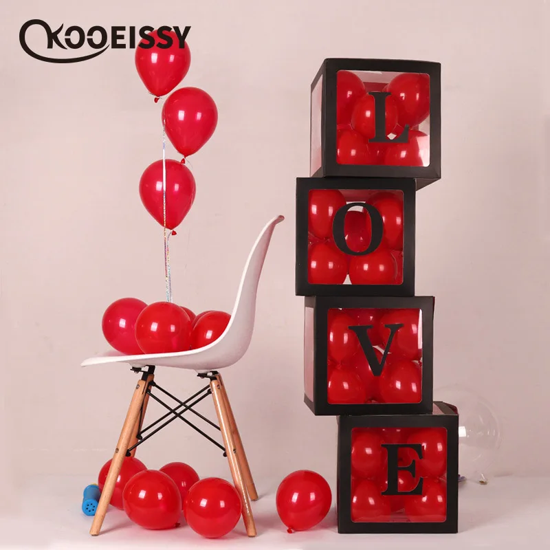 DIY Transparent Box Latex Balloon BABY LOVE Blocks for Boy Girl Baby Shower Wedding Birthday Party Decoration Backdrop
DIY Transparent Box Latex Balloon BABY LOVE Blocks for Boy Girl Baby Shower Wedding Birthday Party Decoration Backdrop