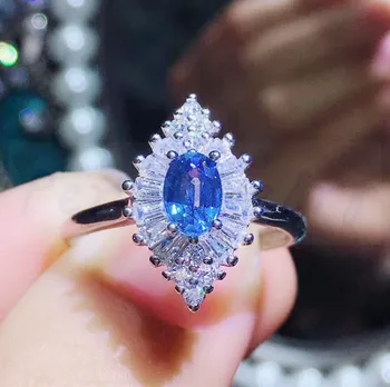 Per jewelry Natural real blue sapphire ring 0.6ct gemstone Free shipping 925 sterling silver Fine luxuxry jewelry J9011815
Per jewelry Natural real blue sapphire ring 0.6ct gemstone Free shipping 925 sterling silver Fine luxuxry jewelry J9011815